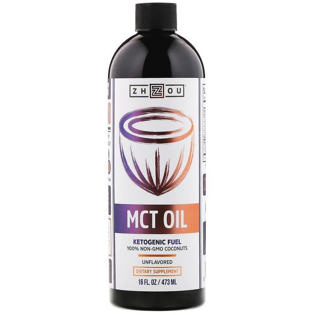 Zhou Nutrition, MCT Oil, Unflavored, 16 fl oz (473 ml) on Productcaster.