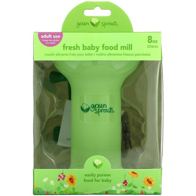 Green Sprouts, Fresh Baby Food Mill, Green, 8 oz (236 ml) on Productcaster.