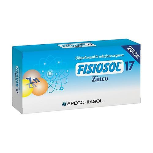 Specchiasol Fisiosol 17 Zinco 20 ampoules on Productcaster.