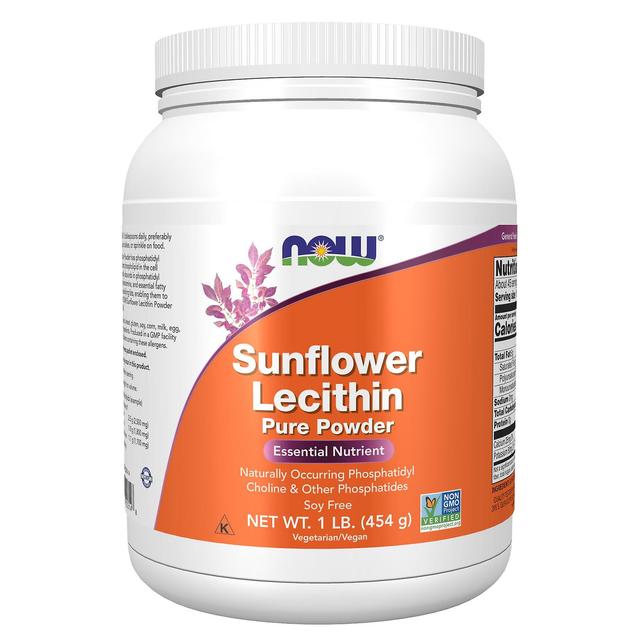 NOW Foods Sunflower Lecithin Powder 1lb on Productcaster.