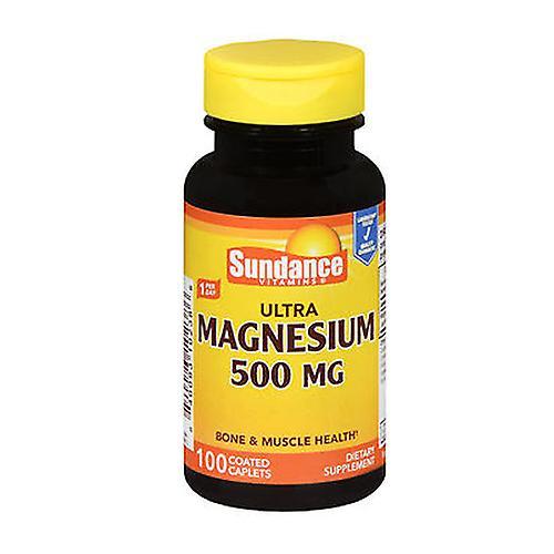 Sundance Ultra Magnesium Coated Caplets,500 mg ,100 Tabs (Pack of 1) on Productcaster.