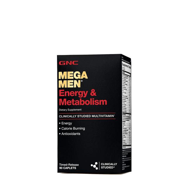 Gnc Mega Men Energy Metabolism 90 Caplets on Productcaster.