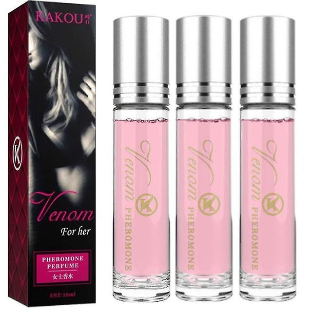 3pcs Sex Pheromone Perfume Intimate Partner Perfume Erotic Roll-on Perfume Men Women 10ml on Productcaster.