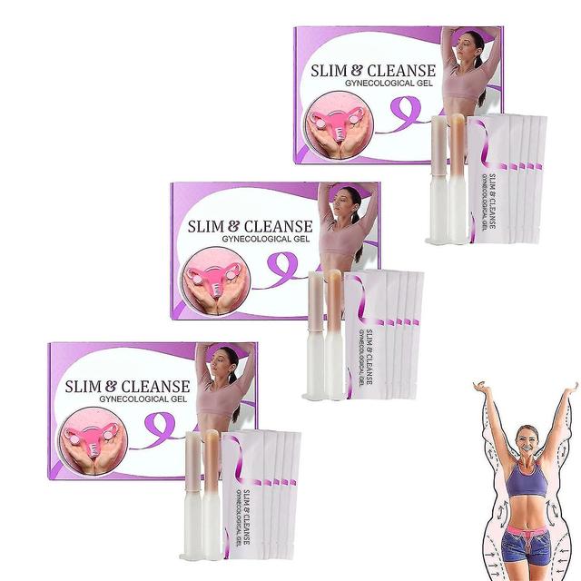 Slim & Cleanse Gynecological Gel-instant Anti Itch Detox Slimming Gel For Women,vaginal Gel Feminine Care-anti Itch Detox Slimming Gel 3 Boxes 15Pcs on Productcaster.