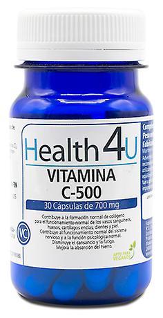 Health 4U Terveys 4U C-vitamiini-500 30 Kapselia 700 mg 50 gr on Productcaster.