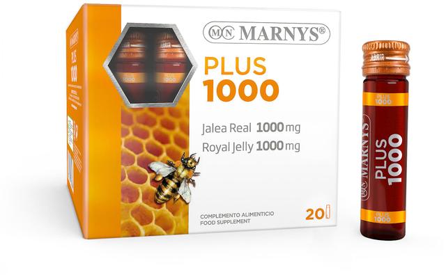 Marny's Marnys Royal Jelly Plus 20 vials x 1000 mg on Productcaster.