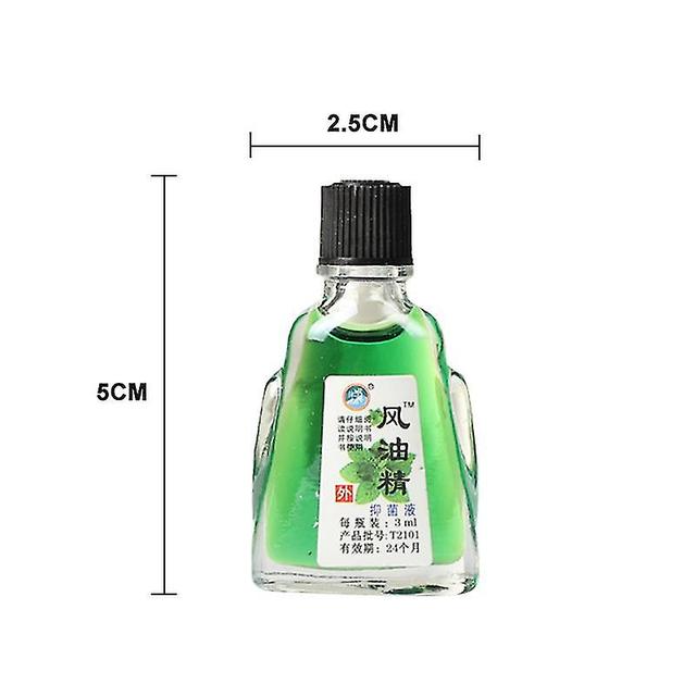 Mja 1pcs 3ml Baume du tigre Huile de refroidissement Menthe Rafraîchissante Crème Piqûre de moustique Pommade Démangeaisons Vertiges Froid Vertiges... on Productcaster.