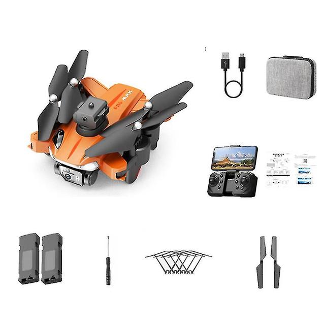 Szmtcv Tragbares Einzelkamera-/Dual-Kamera-Luftfahrzeug 360 Flip-Geschwindigkeitsanpassung Quadcopter Geschenke für Kinder Erwachsene Orange Pro 8K 2B on Productcaster.