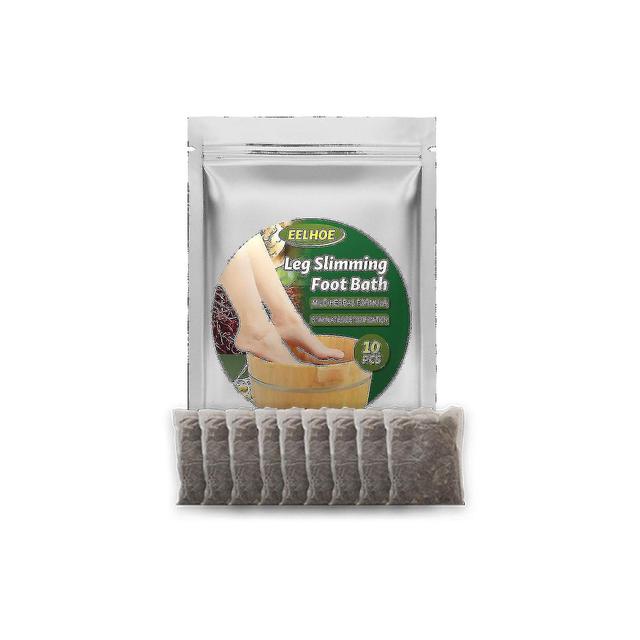 Wormwood Foot Bath Pack Ginger Foot Soak Pills To Repel Cold Foot Care Gel Relief Pain And Clear Lym on Productcaster.