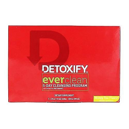 Detoxify Everclean 5-Tage-Reinigungsprogramm, Honigtee 5 x 4 Unzen (Packung mit 1 Stück) on Productcaster.