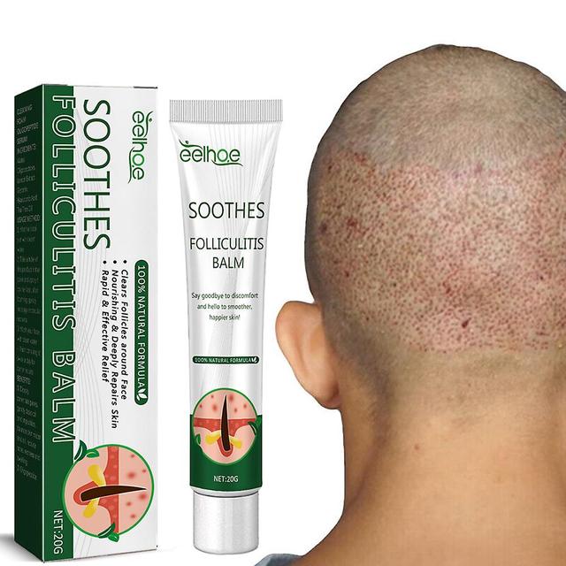 Hair Follicle Cream Relieve Itching Promote Absorption Non-irritating Redness Relief Effective Back Caring Tool on Productcaster.