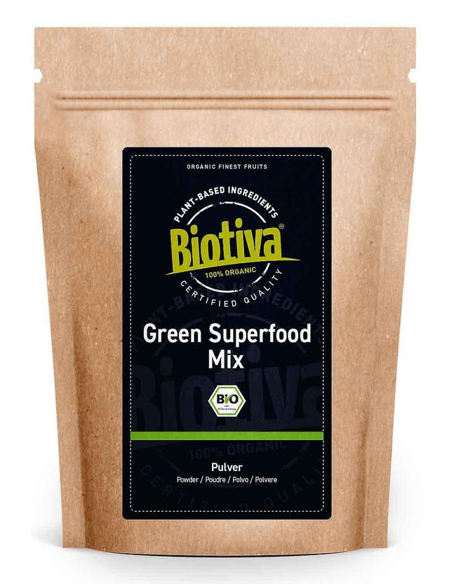 biotiva-fr Green superfood mix pulver bio, 400g on Productcaster.