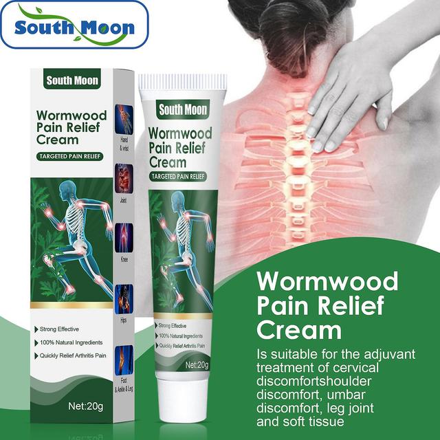 unbrand 20g Wormwood Pain Relief Cream Strong Effective Natural Ingredients For Cervical Shoulder Lumbar Pain on Productcaster.