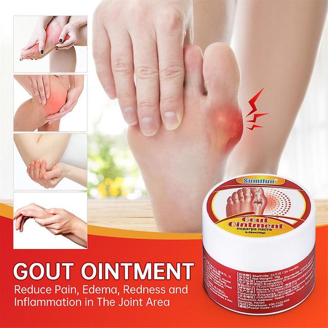 Sumifun Gout Cream Joint Cream Toe Knee Joint Care Cream Cre 1pc on Productcaster.