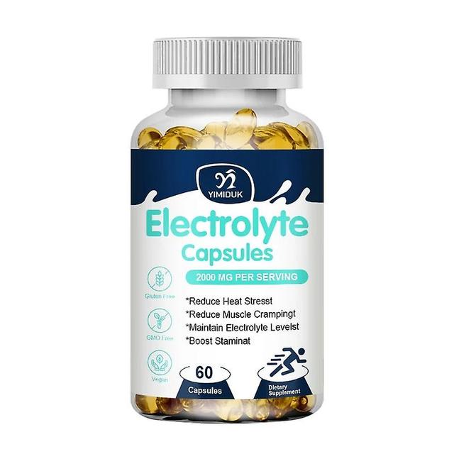 Eccpp Complex Vitamins & Minerals Sports Support Capsules Electrolyte Sport Drink Endurance Enhancement For Gym 1 Bottles 120 pcs on Productcaster.