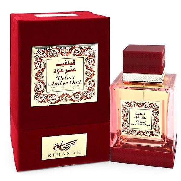 Rihanah Velvet Amber Oud Eau De Parfum Spray 4.2 oz for kvinner on Productcaster.