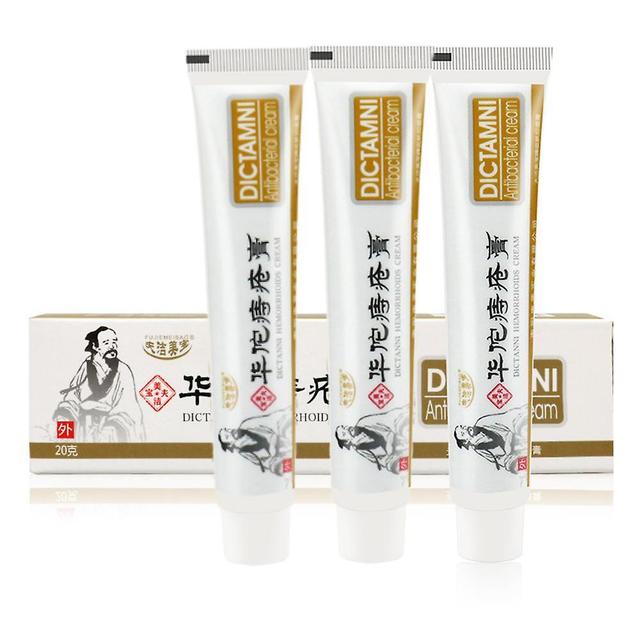 1-3pcs Herbal Hemorrhoids Cream Effective Treatment Internal External Anal Fissure 20g on Productcaster.