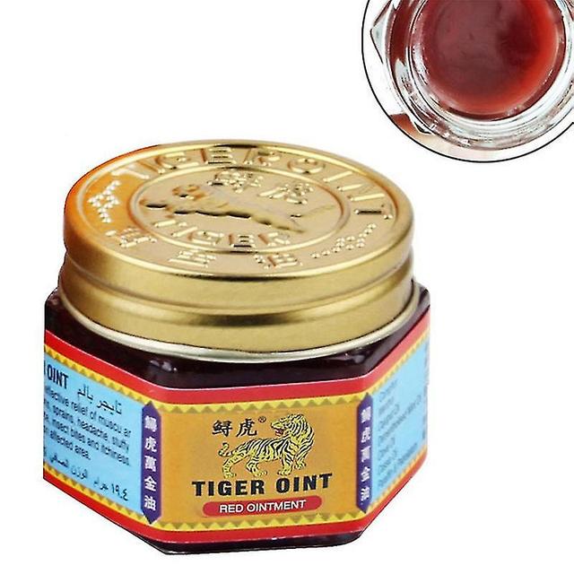 Reduced Red Balm Tiger Medicinal Cream For Insect Bites Pain Muscle Relief white 1pc on Productcaster.