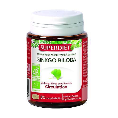 Super Diet Ginkgo biloba 80 tablets on Productcaster.