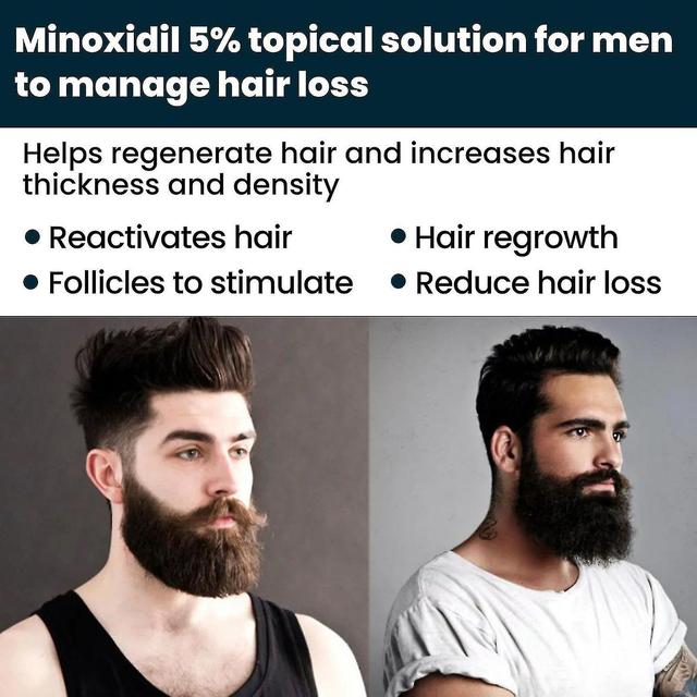 Hair Regrowth 5% Extra Strength Topical Hair Loss For Men Solution_z41 2boxes-6 bottles on Productcaster.