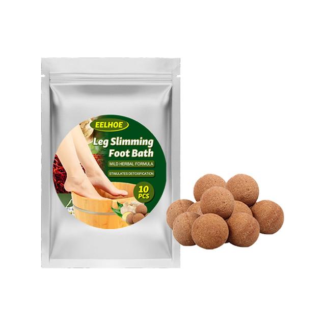 Ginger Foot Bath Tablets Spa Herbal Wormwood Pill Slimming Burst Into Sweat Relaxation Anti Insomnia Detox Gel Food Bath Pill on Productcaster.