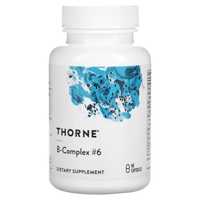 Thorne Research, B-Complex #6, 60 Capsules on Productcaster.