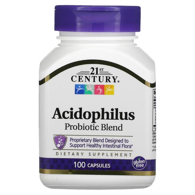 21st Century 21ème siècle, Acidophilus Probiotic Blend, 100 Capsules on Productcaster.