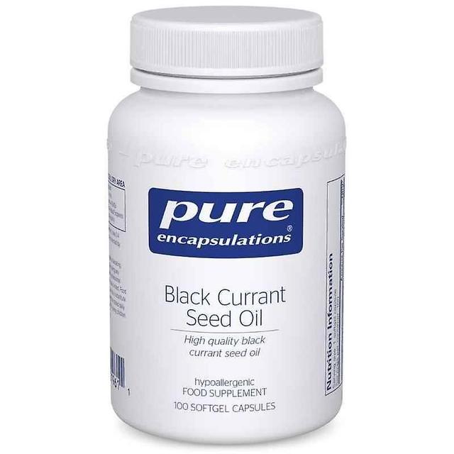 Pure Encapsulations Pure Verkapselungen Schwarze Johannisbeersamenöl Softgels 100 on Productcaster.