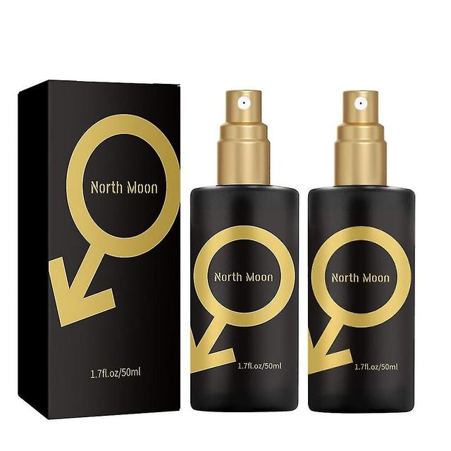 2pcs nouveau leurre son parfum avec des phéromones compatibles avec lui- 50ml hommes attirent les femmes spray intime on Productcaster.