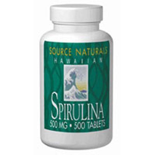 Source Naturals Fonte Naturals Spirulina, 500 MG, 100 compresse (Confezione da 4) on Productcaster.