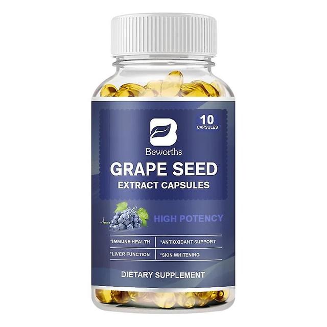 Eccpp Bw Grape Seed Extract Capsule Relieve Chloasma Skin Strength For Antioxidant Support Skin Whitening Immune Health Liver Function 10pcs on Productcaster.