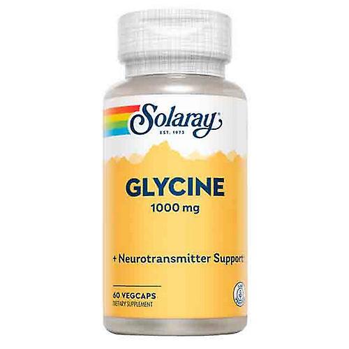 Solaray glycin, 1.000 mg, 60 hætter (pakke med 3) on Productcaster.