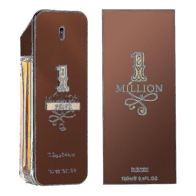 Million Men's Perfume - Gold Millionaires Prive Men's Perfume Contains Amber, Leather And Woody Arom on Productcaster.