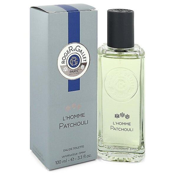 Roger & Gallet L'homme Patchouli Eau De Toilette Spray 3.3 Oz For Men Lemon on Productcaster.