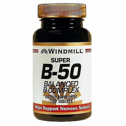 Windmill Health Vitamin B -50 Super, 100 Tabs (Pack of 1) on Productcaster.