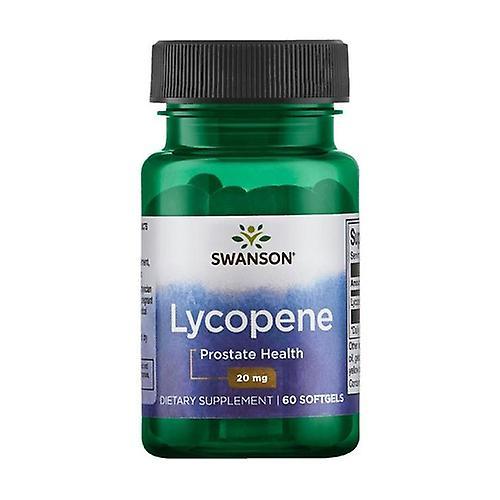 Swanson Premium lycopene 20 mg 60 softgels of 20mg on Productcaster.