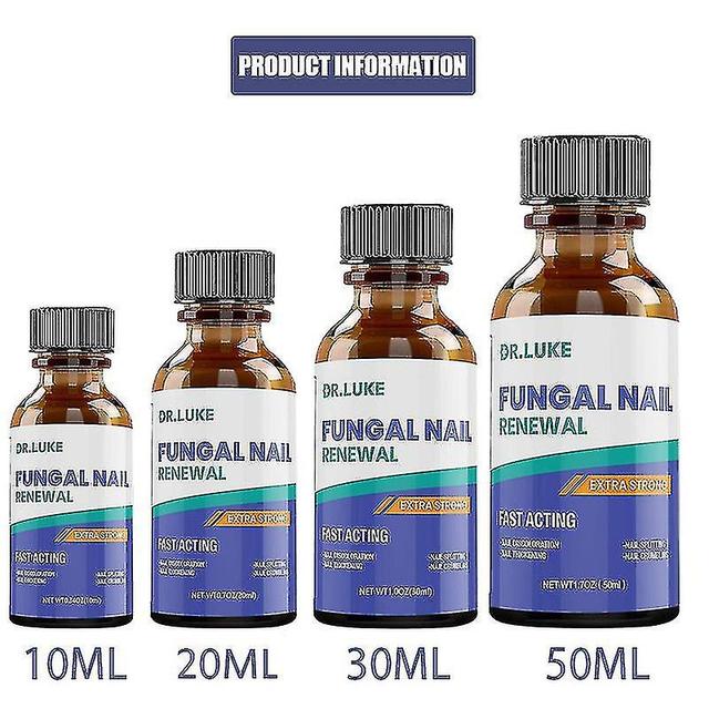 Hot Nail Fungus Treatment Stop Fungal Growth Effective Fingernail & Toenail Health Care Solution Fix & Renew Damaged Cracked 30ml on Productcaster.