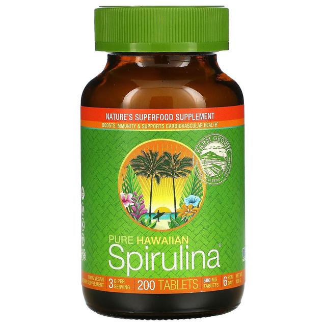 Nutrex Hawaii, Pure Hawaiian Spirulina, 200 Tablets on Productcaster.