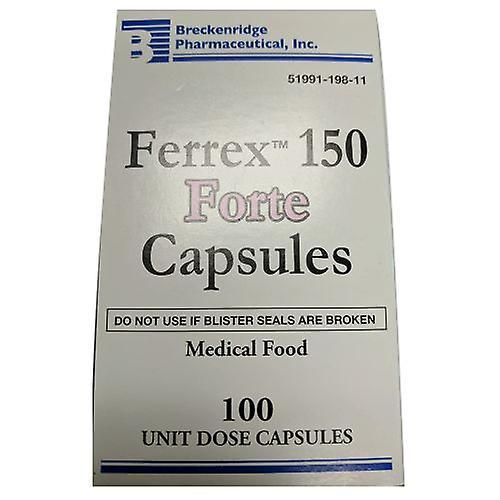 Breckenridge Ferrex 150 Forte Capsules, 100 Count (Paquet de 4) on Productcaster.