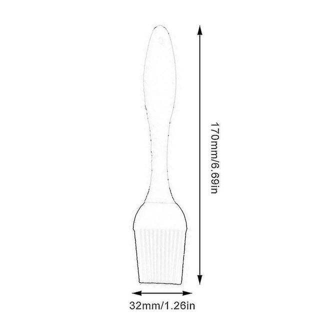 17cm Silic Pastry Bread Oil Cream Brush Ba Bakeware Bbq Cake on Productcaster.