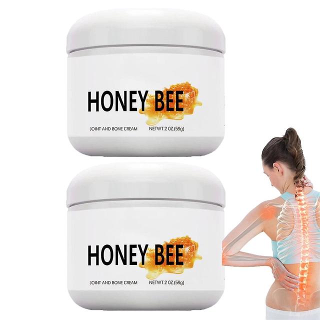 Wavepig Australian Honey Bee Venom, Australian Honey Bee Venom Pain And Bone Cream, New Zealand Bee Venom Pain And Bone Cream, For Waist, Back 2 Pcs on Productcaster.