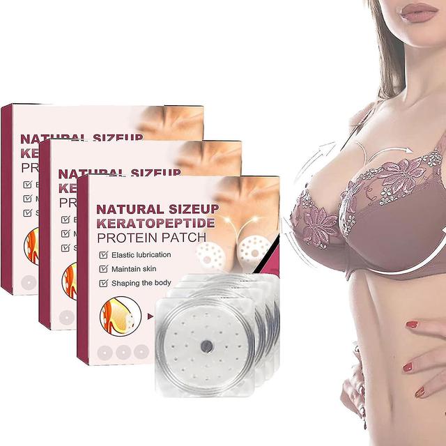 2024 Natural Size Up Keratopeptide Protein Patch, Enlarged And Firm Breasts, Prevent Breast Sagging, Breast Enhancement Patch 12pcs on Productcaster.