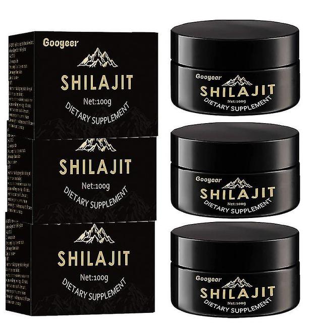 3pcs Pure 100% Himalayan Shilajit, Soft Resin, Fulvic Acid, Organic,extremely Potent_Feb on Productcaster.