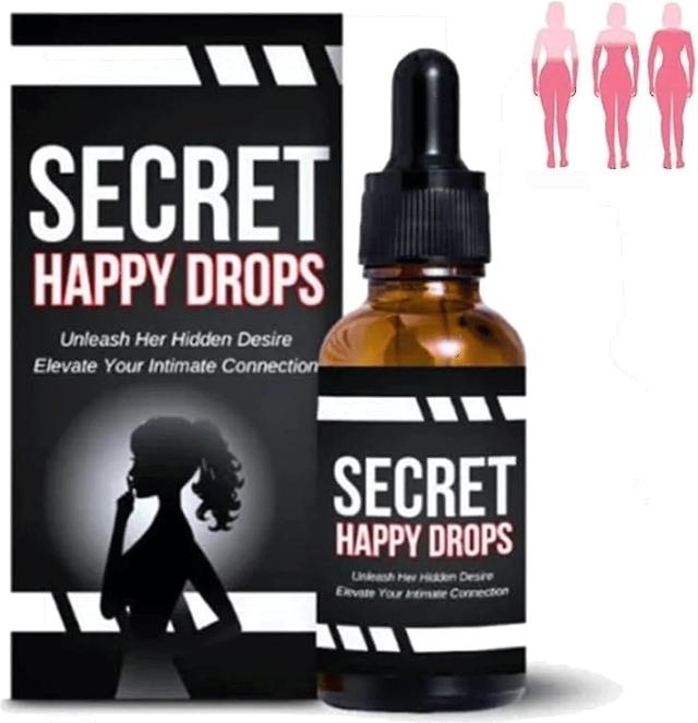 Secret Happy Drops, Pleasure Oral Peak Drops, Happy Hormones Drops Women Men, Enhancing Sensitivity Pleasure 1pcs on Productcaster.