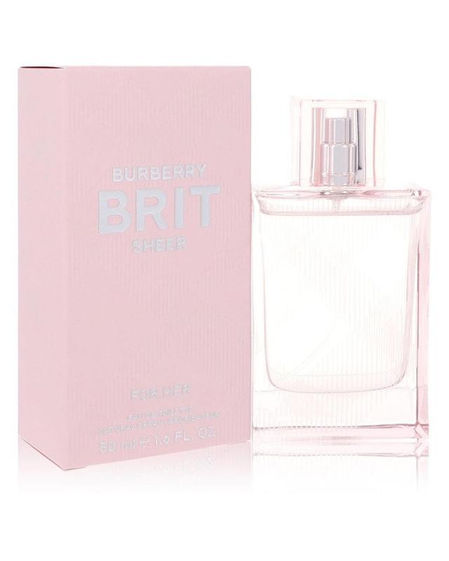 Burberry Brit Sheer Eau De Toilette Spray n/a 50 ml on Productcaster.