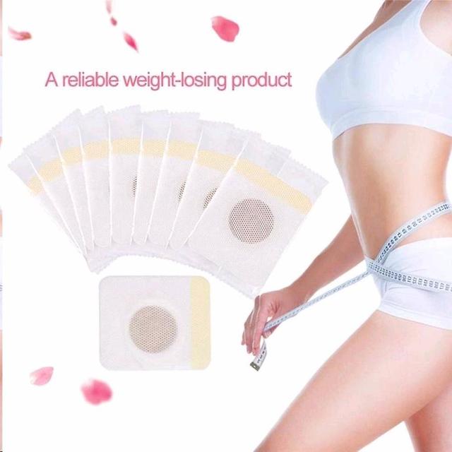 30Pcs Perfect Detox Slimming Patch Navel Fat Burner Sticker Belly Waist Plaster on Productcaster.