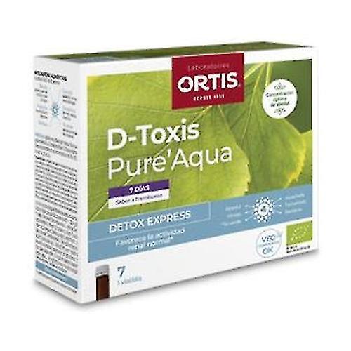 D-toxis pure'aqua organic 7 vials LONG on Productcaster.