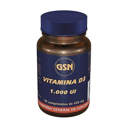 GSN Vitamín D3 90 tabliet on Productcaster.