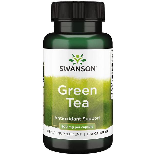 Swanson Green Tea 500 mg 100 Capsules on Productcaster.