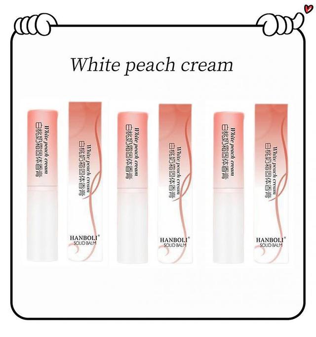 Sweet Peaches Solid Perfumes Balm Stick For Women Men Long-lasting Fresh Fragrances Portable And Easy To Use Women Cosmetics on Productcaster.